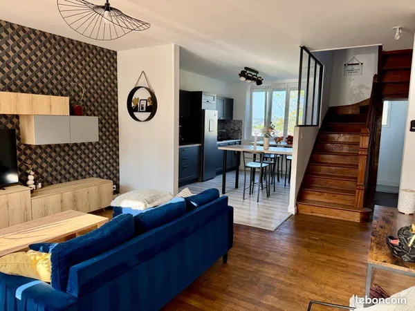Maison de ville rénovée 113 m² - 5 chambres - Quimper