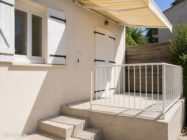 PIBRAC appartement CENTRE VILLE 86m² -T 4 -Jardin