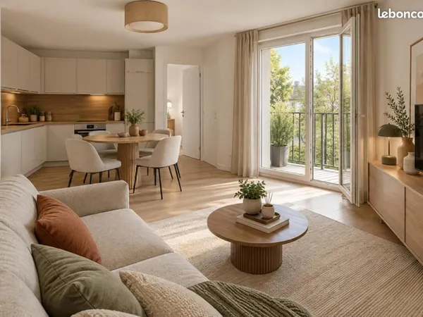 Appartement 2 pièces 44 m²