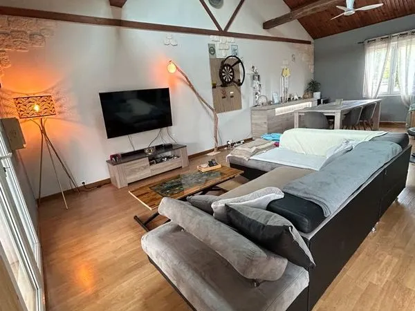 Maison plein pied 105m² + sous sol 105m² + local indépendant