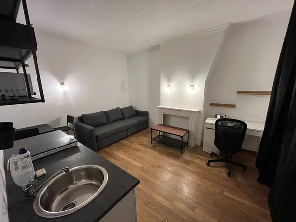 Studio 1 pièce 18 m²
