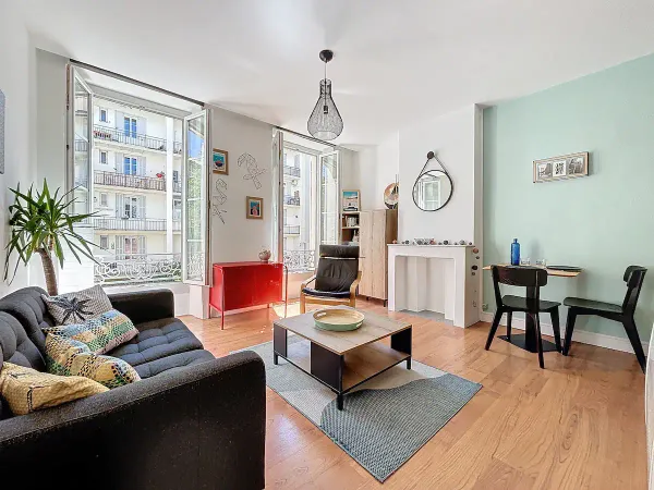 Loue appartement meublé 40m² lumineux - Marseille 13007 (près de la plage des Catalans)