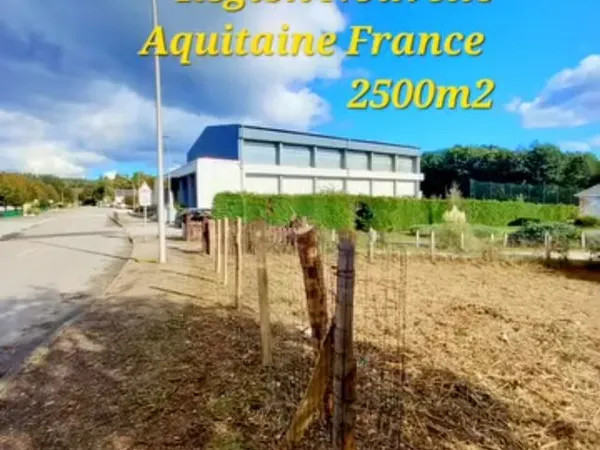 Terrain constructible a vendre 2500m2