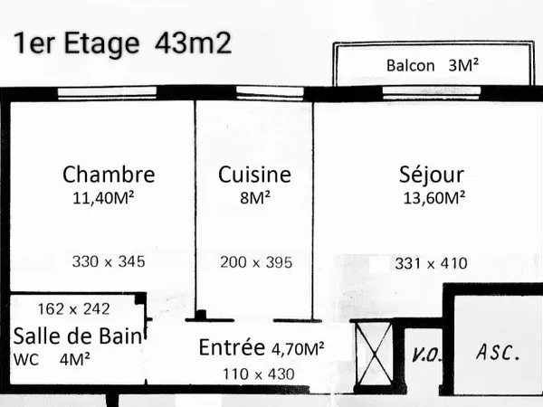 Vends appartement