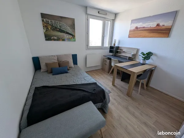 Studio meublé 18 m² Lyon 8°