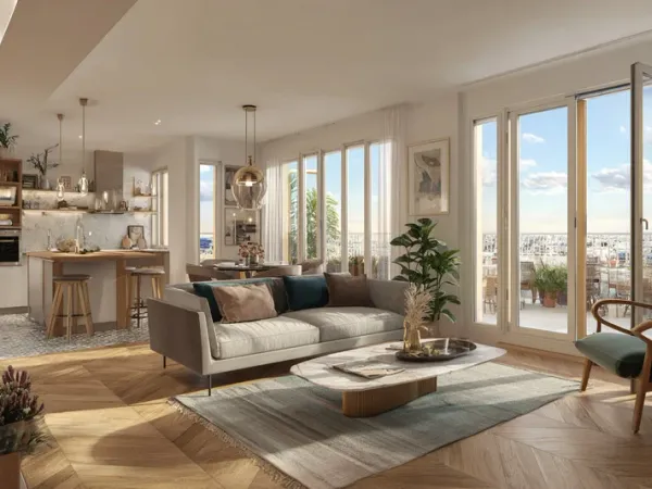 Appartement 1 pièce 33 m²