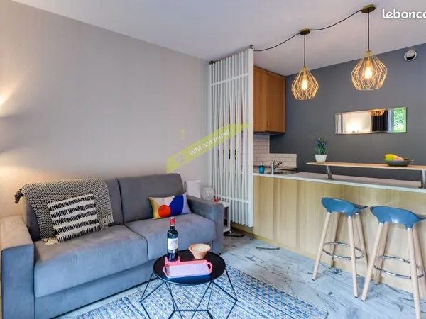 Studio 1 pièce 24 m²