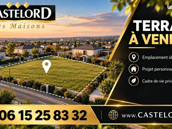 Terrain 230 m² Groslay