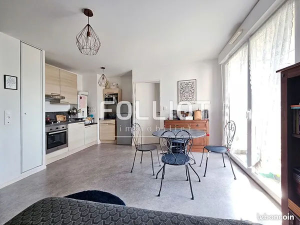 Appartement 2 pièces 39 m²