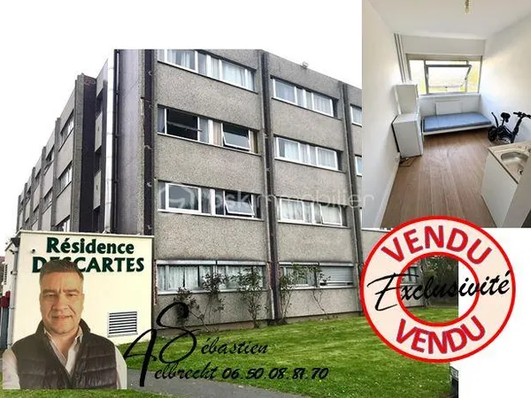 Appartement 2 pièces 22 m²