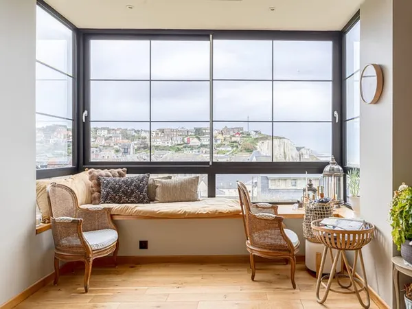 Villa rénovée avec vue sur mer et les falaises au coeur de Ault