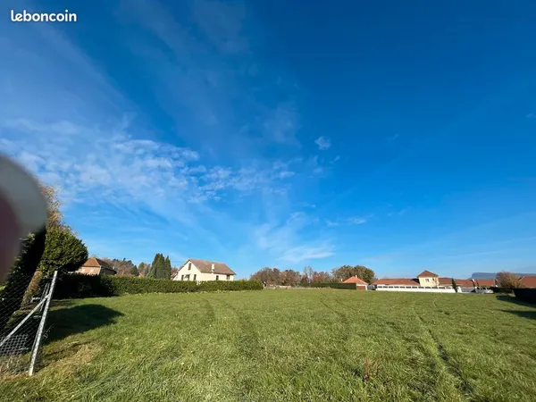 Terrain 600 m² Romagnieu