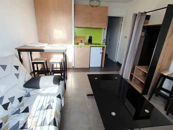 Studio meublé de 23 m2