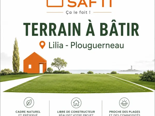 Lilia : votre terrain à deux pas de la mer