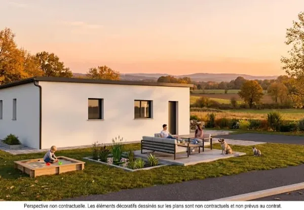 Maison neuve 3 pièces 65 m²