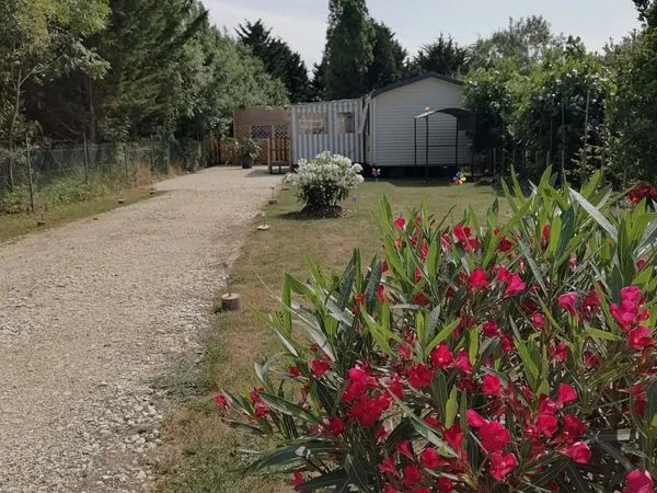 Vente terrain de loisir avec 2 mobiles home