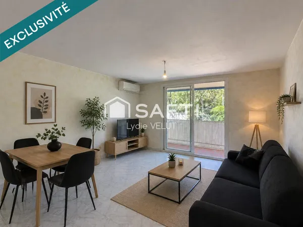 Appartement 3 pièces 59 m²