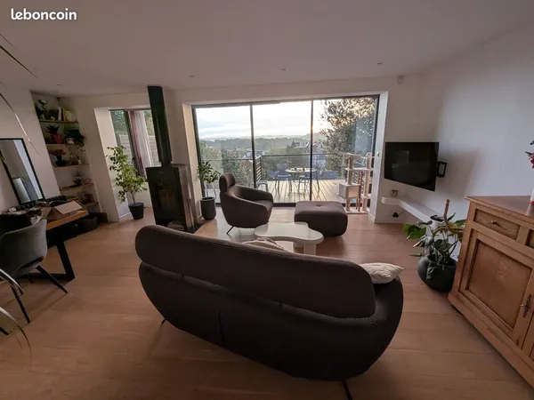 Maison de 1956 rénovée en 2016 - 128 m² - Vue panoramique sur Quimper