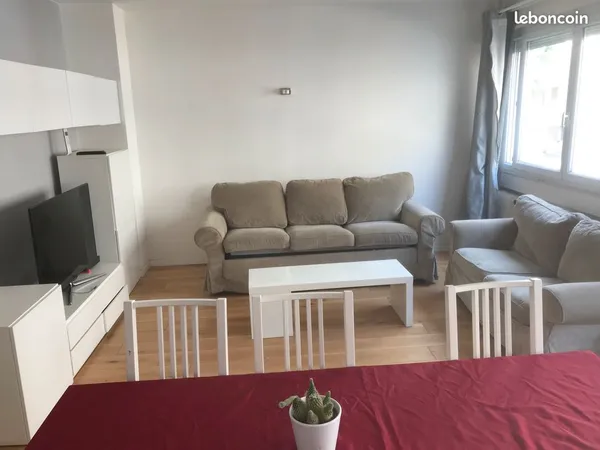 Paris 14e - Alésia | 3 Meublé 58 m² - Cuisine équipée - Chauffage inclus