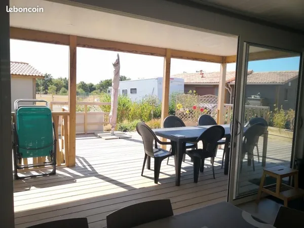 Chalet /maison 3chambres piscine
