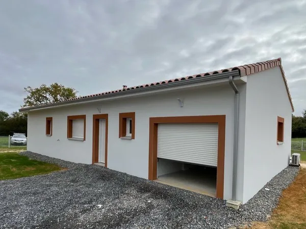 Maison Neuve T4 100m2 avec garage-jardin
