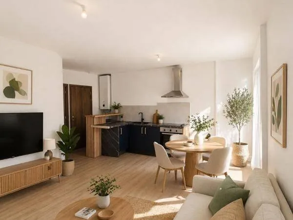 Appartement 2 pièces 38 m²