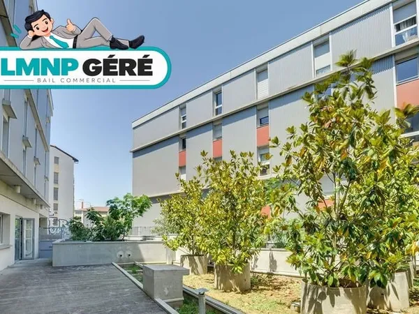 Studio étudiant - investissement LMNP géré - idéal investisseur