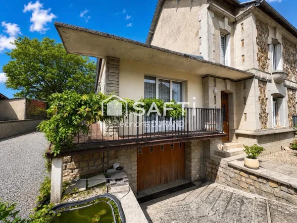 Maison bourgeoise axe Reims Laon