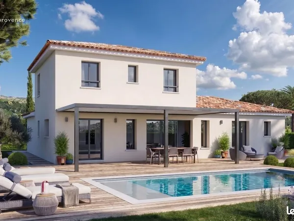 Projet de construction d'une maison 115 m² avec terrain à SAINT-PAUL-DE-VENCE (06)