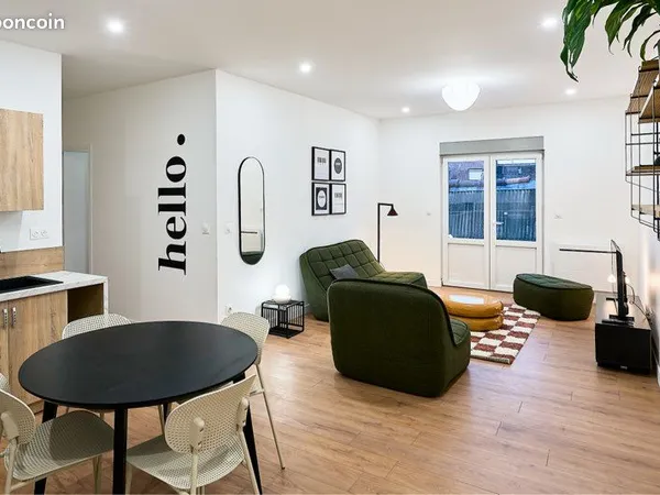 T3 rénové avec terrasse