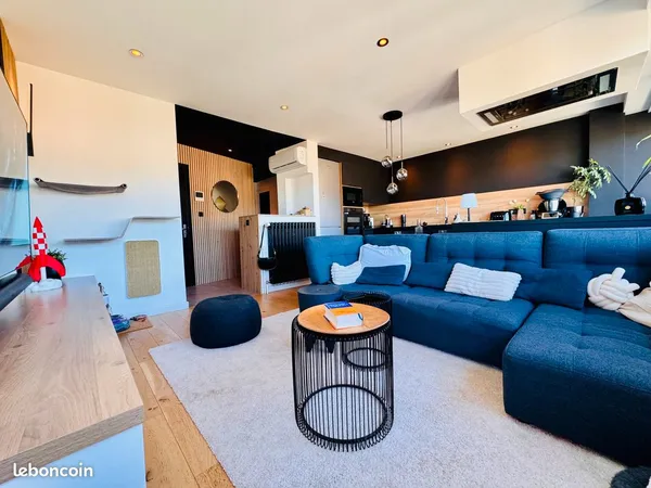 Bel appartement F3 - Montjoly 64m2 - DPE : C - Cave / Garage / Balcon / Vue dégagée