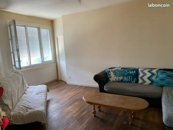 Appartement F3 dans Gueret avec balcon
