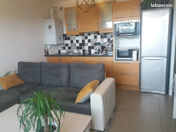 Appartement 2 pièces 40.5 M² étage 1/1