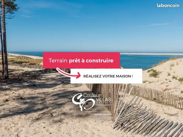Terrain 700 m² Gujan Mestras