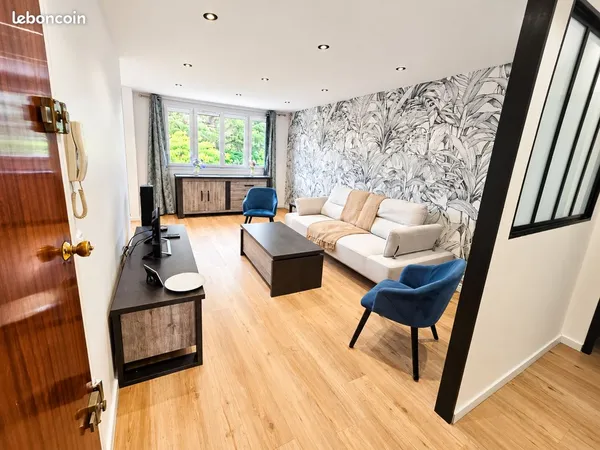 Magnifique appartement de 101 m²-6pièces - 2e étage