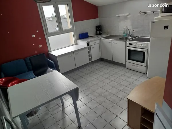 Appartement indépendant de 33 m² à louer à côté de l'hôpital de Fougères