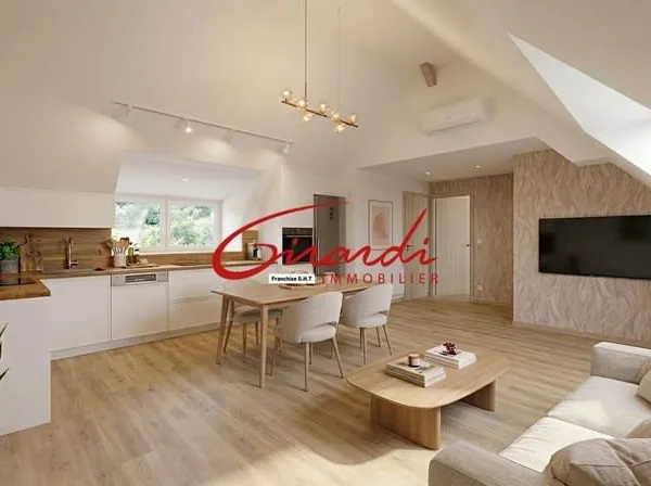 HABSHEIM, APPARTEMENT 2È ET DERNIER ETAGE, 3 PIÈCES 60 M2 CA