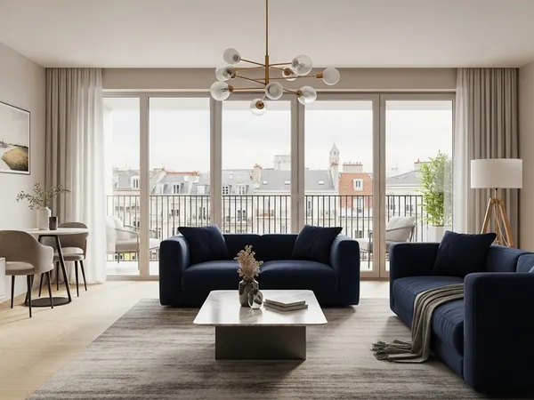 5 PIÈCES de 96m² + UN GRAND BALCON + PARKING - BONS EN CHABLAIS