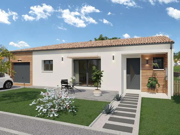 Maison en L Vayres