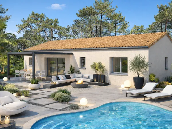 Terrain + maison 4 pièces 87 m²