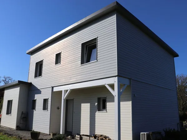 Vue imprenable pour cette maison avec terrain de 3000 m²