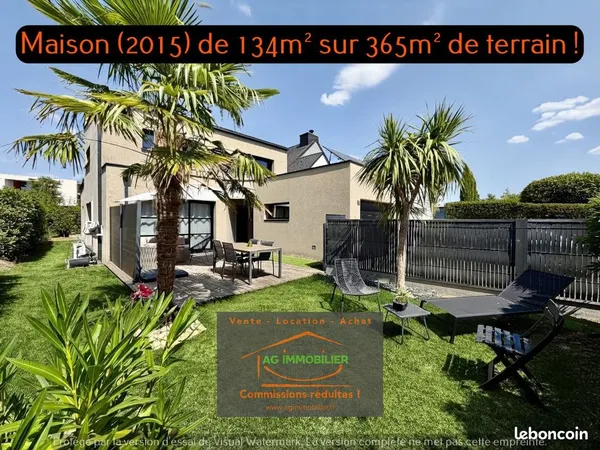 Maison 6 pièces 134 m²