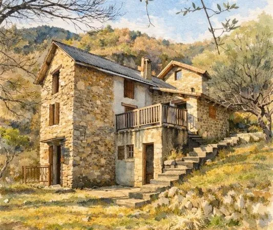 Propriété à fort potentiel  La Bolline, Valdeblore
