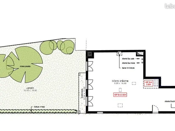 Bureaux 121 m² VILLENEUVE ST GEORGES