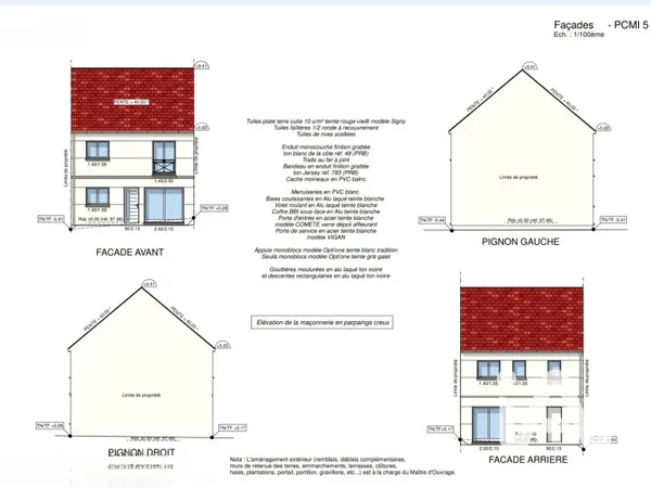Terrain 220 m²