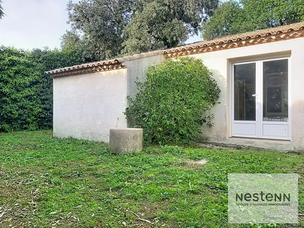 Studio meublé avec jardin privatif à Beaulieu