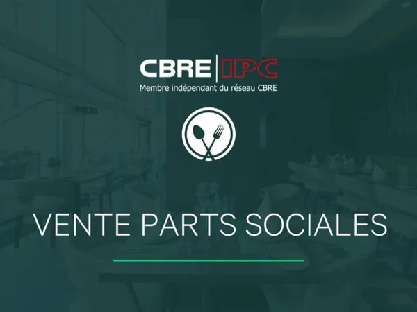 Vente restaurant de 74m² empl N°1 Biarritz centre