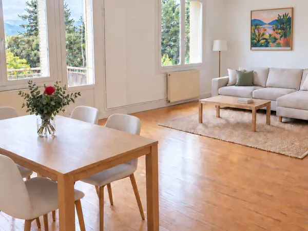 Grand T3 lumineux de 64 m² avec cave - Rentabilité de 8 %