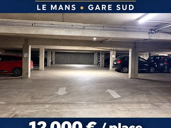 Parkings couverts - Le Mans Gare Sud - À l'unité ou lot de 10
