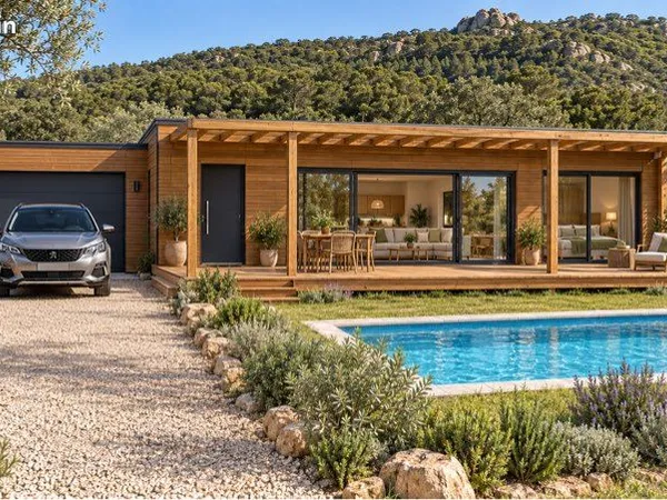 Vend chalet bois